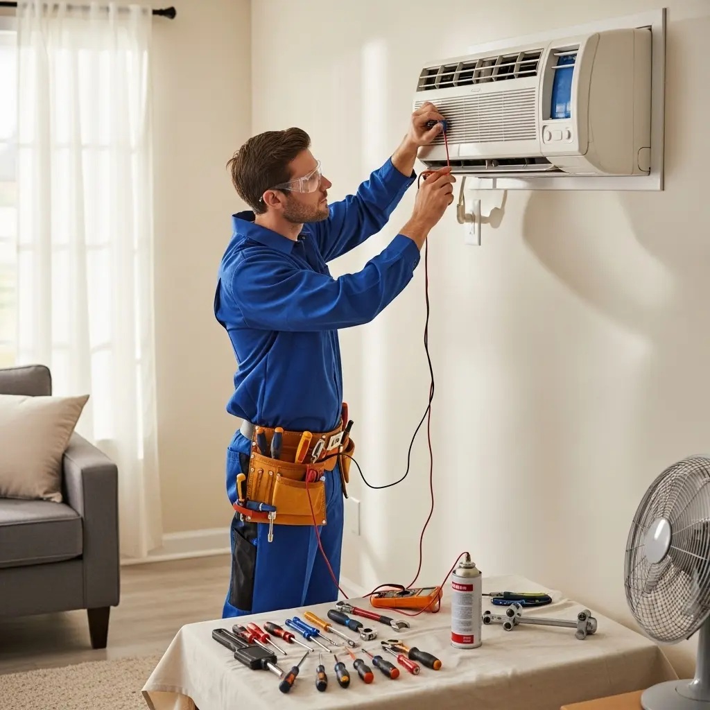 Ahmetli Beko Beko klima gaz dolumu ve bakım – Enerji verimliliği artırıldı. - Teknik servis örneği